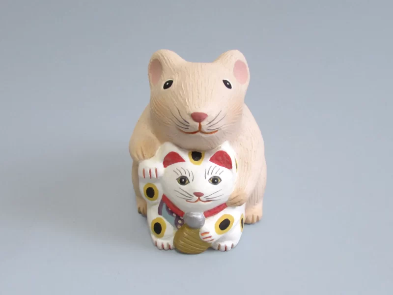 招き猫持ち