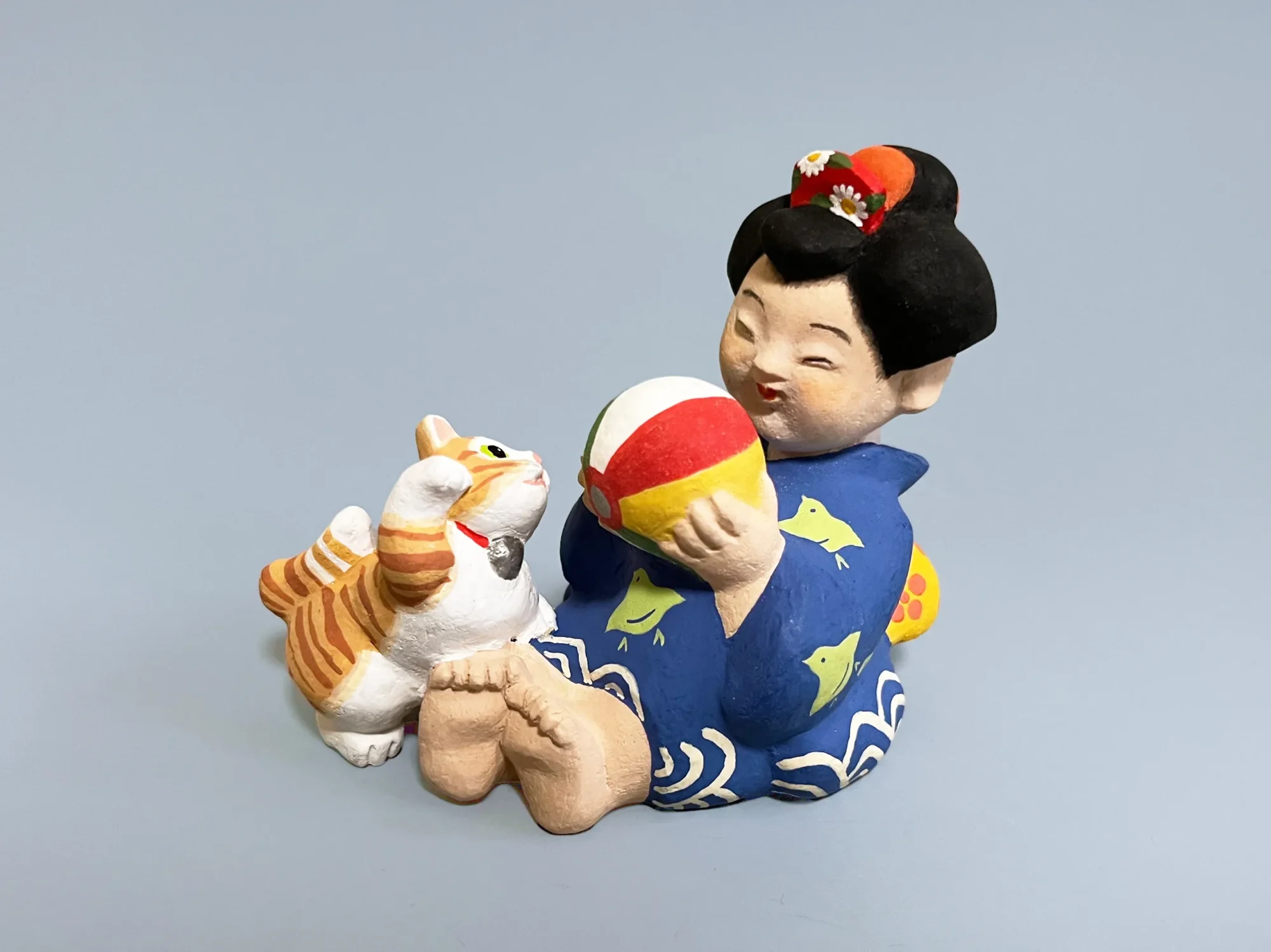 舞妓と猫・ふうせん