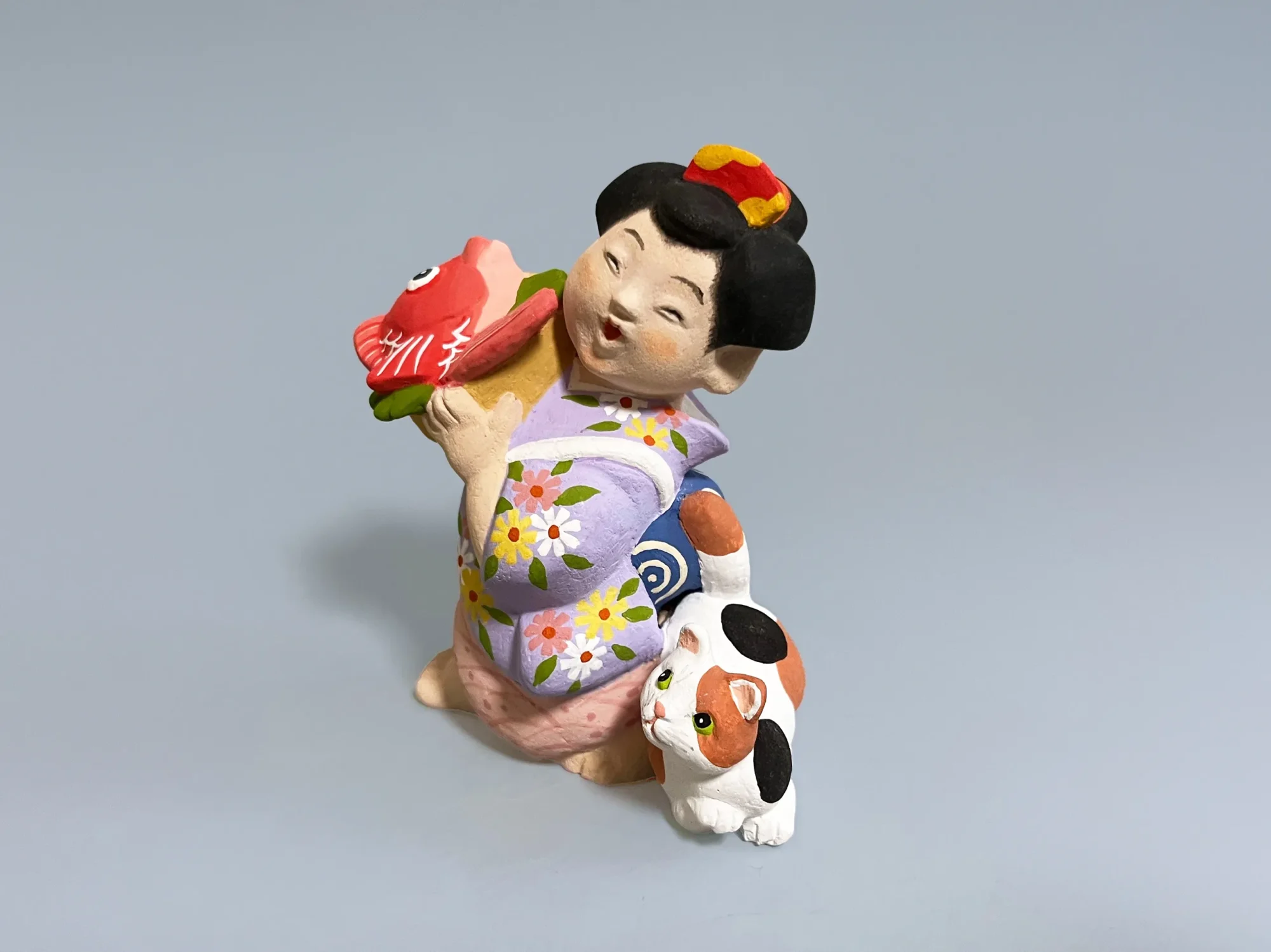舞妓と猫・鯛 - 画像 (2)