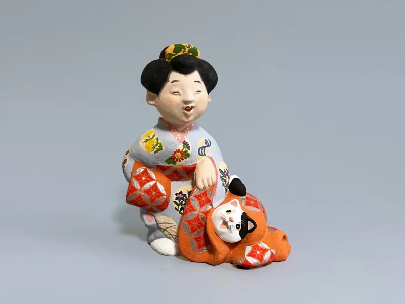 舞妓と猫・帯