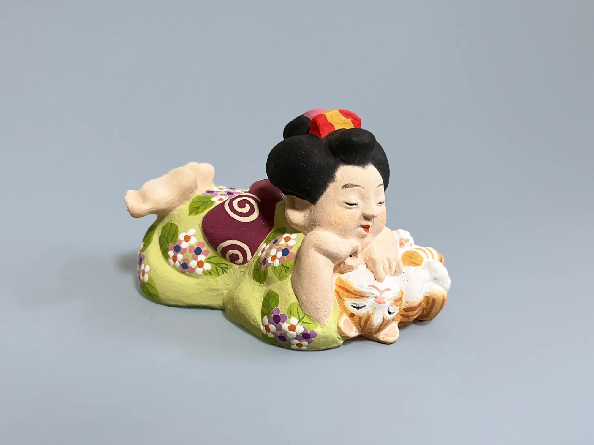 舞妓と猫・ごろん - 画像 (2)